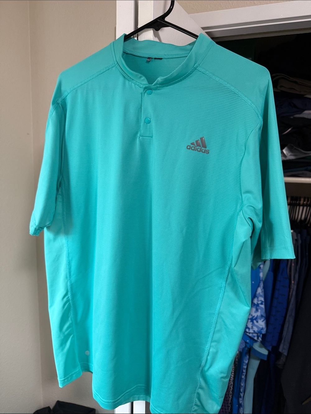 adidas Men’s Aqua Golf Performance Polo Shirt